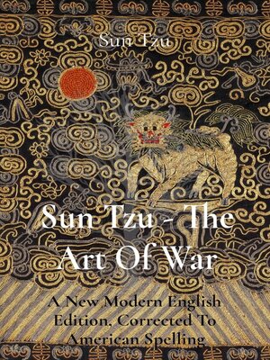 cover image of Sun Tzu--The Art of War